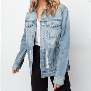 Rails “Knox” Distressed Denim Jacket
